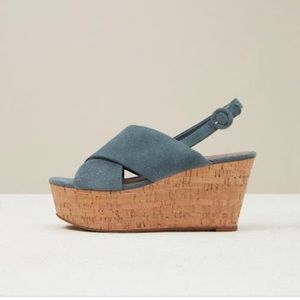 DVF Juno Sport Suede Wedge